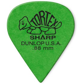تصویر پیک گیتار DUNLOP TORTEX SHARP .88mm 