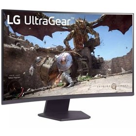 تصویر مانیتور گیمینگ خمیده ال جی مدل 27GS60QC سایز ۲۷ اینچ QHD ۱۸۰ هرتز ۱ میلی‌ثانیه 