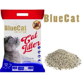 تصویر خاک گربه کربن دار بلوکت 10 کیلوگرم ( ارسال فقط تهران ) blue cat activated carbon cat litter 10 kg