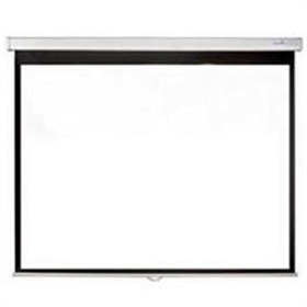 تصویر پرده نمایش اسکوپ ۳۰۰*۳۰۰ دستی/سقفی Scope Manual Video Projector Screen 300*300