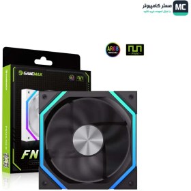 تصویر فن کیس گیم مکس FN12A-N2 Black GAMEMAX FN12A-N2 Black 120mm ARGB Case Fan