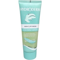 تصویر ماسک رسی لایه بردار ملایم و روشن کننده هیدرودرم وزن 100 گرم Hydroderm Aha Clay Mask 100 g