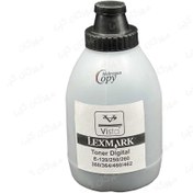 تصویر تونر شارژ پرینتر لکسمارک Lexmark ویستا 100 گرمی 