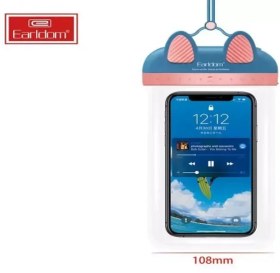 تصویر کاور ضدآب موبایل ارلدام Earldom Mobile Waterproof Bag ET-S5 