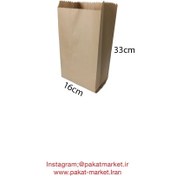 تصویر پاکت خشکبار ۳۳×۱۶ - بسته ا Bag of dried fruits, size 16x33 Bag of dried fruits, size 16x33
