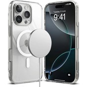 تصویر کاور گوشی اپل مدل Ultra Hybrid مناسب برای آیفون ۱۶ پرو مکس با مگ سیف 