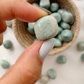 تصویر سنگ تامبل آمازونیت 