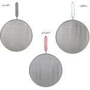 تصویر توری روغن‌گیر دسته‌دار استیل 