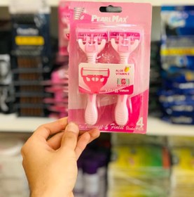 تصویر ژیلت 6 تیغ پیرل مکس بسته 4تایی - زنانه pearl max rezor