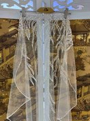 تصویر تور سر عروس کد ۱۰۱۸ 