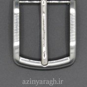 تصویر سگک کمربندی ۴ سانت - نیکل 