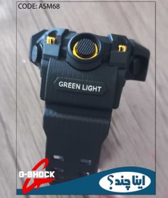 تصویر ساعت مچی مردانه جیشاک دو زمانه ساعت GSHOCK کد ASM68 