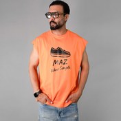 تصویر وست مردانه چاپ ماز استایل 