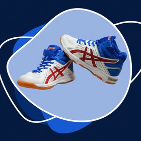 تصویر کفش والیبال و بسکتبال Asics volleyball and basketball shoes model 2024