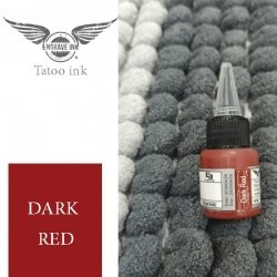 تصویر رنگ تتو engrave حجم 20 میل ساخت آلمان Dark Red 