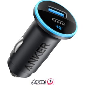 تصویر شارژر فندکی انکر مدل Anker PowerDrive 323 52.5W A2735 Anker Car Charger PowerDrive 323 52.5W A2735