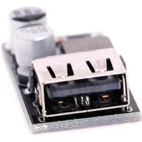 تصویر ماژول رگولاتور DC به DC کاهنده 3.4 آمپر دارای خروجی USB 5V ( فست شارژ ) 