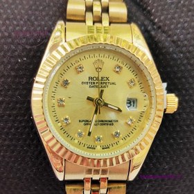 تصویر ساعت مچی زنانه رولکس ،ساعت رولکس ،ساعت زنانه رولکس،Rolex ،ساعت مچی شیک و جدید ،ساعت رولکس - صفحه مشکی Rolex