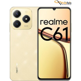 تصویر گوشی موبایل ریلمی Realme C61 4G با حافظه 128 گیگابایت و حافظه رم 8 گیگابایت 