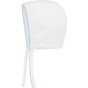 تصویر کلاه نوزادی بنددار کلاسیک 