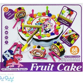 تصویر اسباب بازی ست کیک تولد مدل My Little Pony 