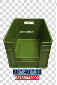 تصویر جعبه صنعتی جلوباز 835 plastic box