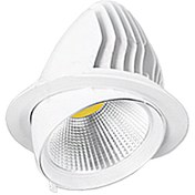 تصویر چراغ سقفی پریسکوپی 50 وات COB سفید طبیعی ای دی سی Periscope Ceiling lighting 50 W, Natural white COB EDC