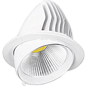 تصویر چراغ سقفی پریسکوپی 50 وات COB سفید طبیعی ای دی سی Periscope Ceiling lighting 50 W, Natural white COB EDC