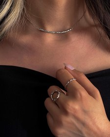 تصویر گردنبند فنر ا Spring necklace Spring necklace