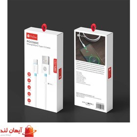 تصویر کابل تایپ سی (Type-C) طول 1 متر پرووان (ProOne) مدل PCC360C 