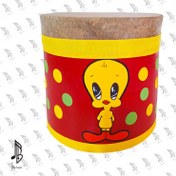 تصویر طبلک باربد (زمینه نارنجی) 