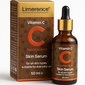 تصویر سرم روشن کننده ویتامین C لیمرنس حجم ۵۰ میلی لیتر 