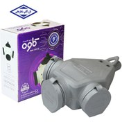 تصویر سه راهی صنعتی ارت دار بدون سیم کرال پارت 