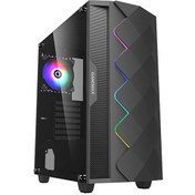 تصویر کیس کامپیوتر گیم مکس Diamond COC ARGB Mid Tower مشکی GameMax Diamond COC ARGB Mid Tower Black Computer Case