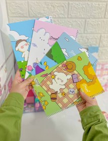 تصویر دفتر ۴۰ برگ خط‌دار 