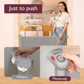 تصویر گیت محافظ کودک و حیوان خانگی طرح Momcozy MomCozy Style BabyGate