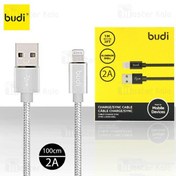 تصویر کابل لایتنینگ بودی Budi M8J0180 Lightning Cable توان 2 آمپر 