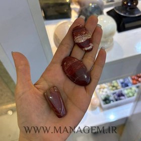 تصویر نگین جاسپر سرخ 