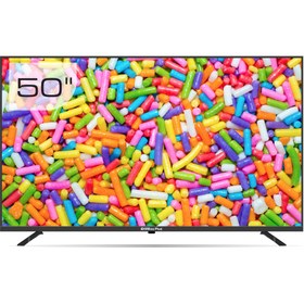 تصویر تلویزیون هوشمند 50 اینچ 4k مدل 50SST-8920UI9 