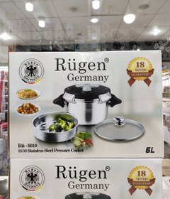 تصویر زودپز روگن 6 لیتر RU6010 Rogen RU6010 Pressure Cooker 6L