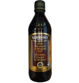 تصویر سرکه بالزامیک سابروسو مودنا ایتالیایی 500 میل Sabroso Balsamic Vinegar of Modena 