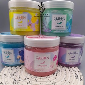 تصویر اسکراب شکری ژبن پلاس مدل Lavender حجم ۴۵۰ میلی لیتر 