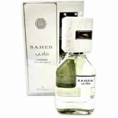 تصویر عطر ادکلن صاحب اینتنس سفید ارض الزعفران ۷۰ میل اصل Saheb Intense