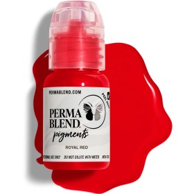 تصویر رنگ پرما بلند رویال رد Perma Blend Royal Red 