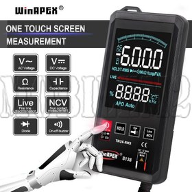 تصویر مولتی متر لمسی WinAPEX-ET8138 مناسب تعمیرات گوشی موبایل 