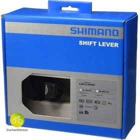 تصویر دسته دنده دوچرخه ۱۰ سرعته شیمانو دئور Shimano deore 10 speed M610 