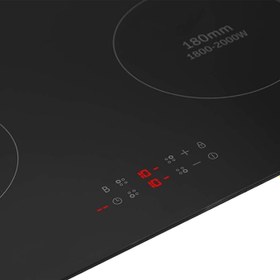 تصویر اجاق برقی چهار شعله 7200 وات برند ایوولی مدل INDUCTION HOB Evvoli EVBI–IH604B 