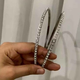 تصویر تل سر مجلسی ريسه نگینی 