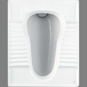 تصویر توالت زمینی چینی کرد مدل لی لی 26 (گود) 