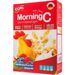 تصویر غلات صبحانه بر پایه ذرت کوپا - 300 گرم ا غلات صبحانه کوپا غلات صبحانه کوپا